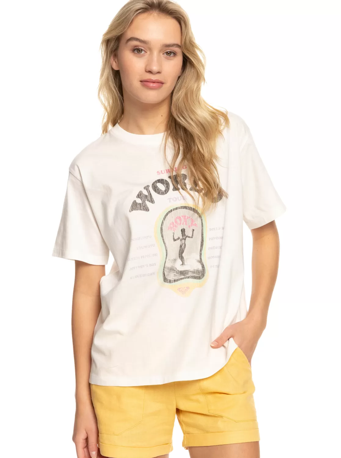 Moonlight Sunset - Oversize Boyfriend-T-Shirt Fur Frauen>Roxy Store