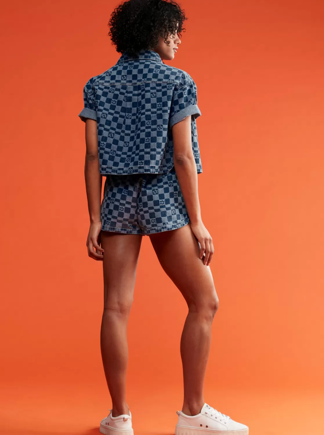 New Impossible Printed - Denim-Shorts Fur Frauen>Roxy Online