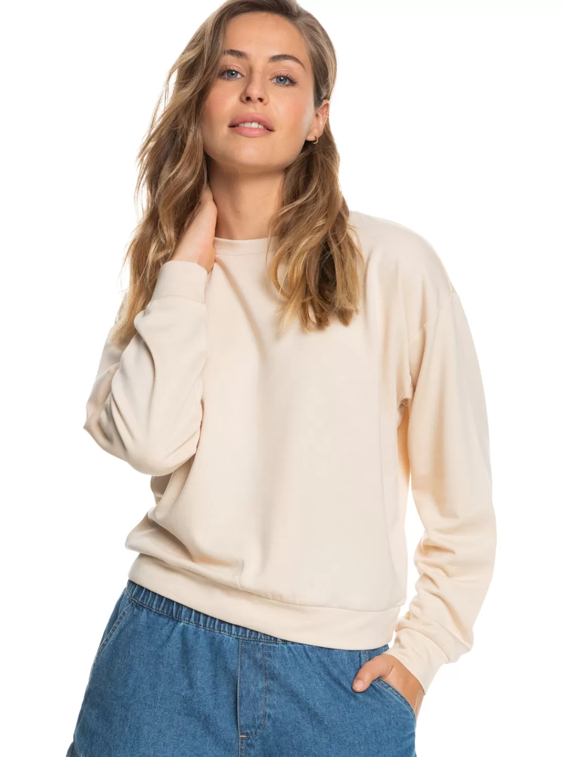 Surfing By Moonlight - Sweatshirt Fur Frauen>Roxy Shop